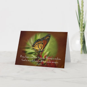 Pray Hope Don't Worry Card