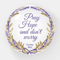 Pray Hope Don't Worry Inspirational Christian
