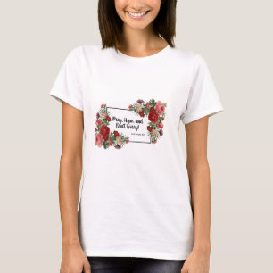 Pray, Hope, Don't Worry, St. Padre Pio Religious T-Shirt