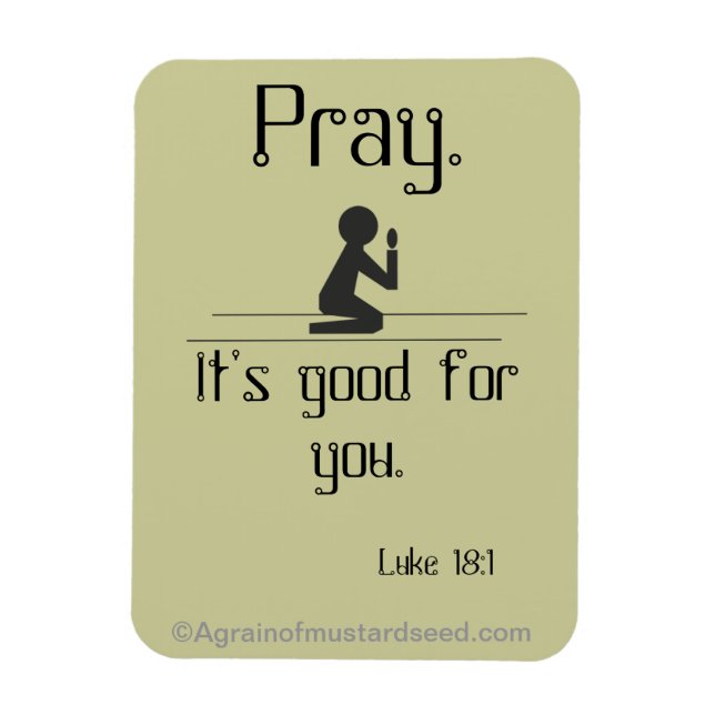 Pray it's good for you magnet (Vertical)