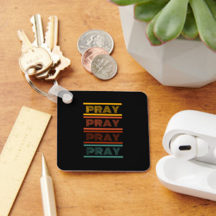 Pray keychain