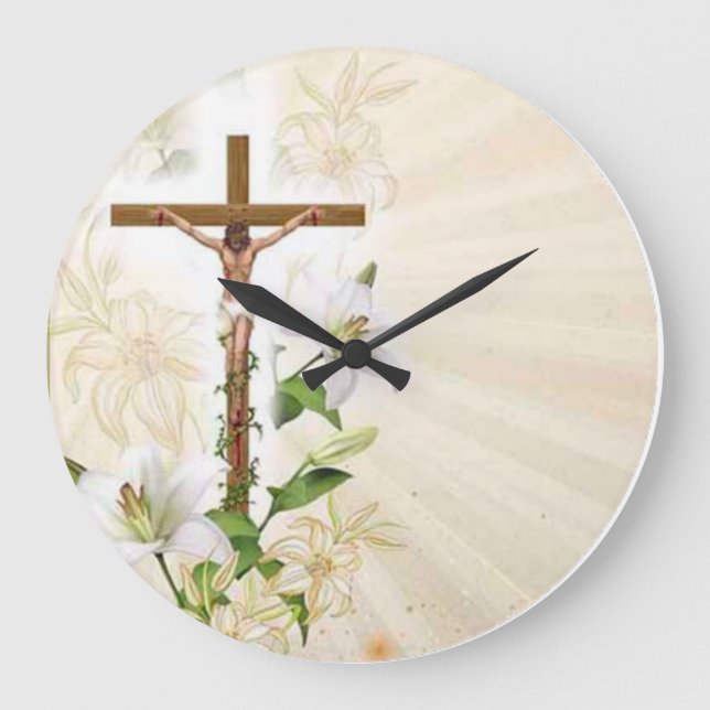 Pray Large Clock (Front)