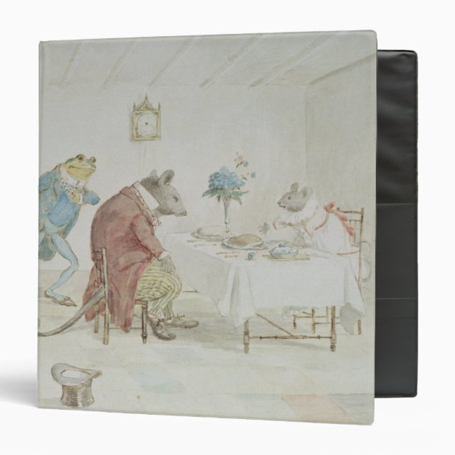 Pray, Miss Mouse, will you give us some beer' Binder (Front/Inside)