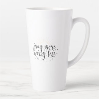 Pray More Worry Less Mug