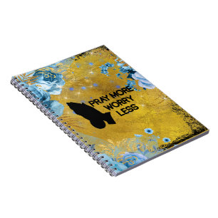 Pray More Worry Less Prayer Notebook