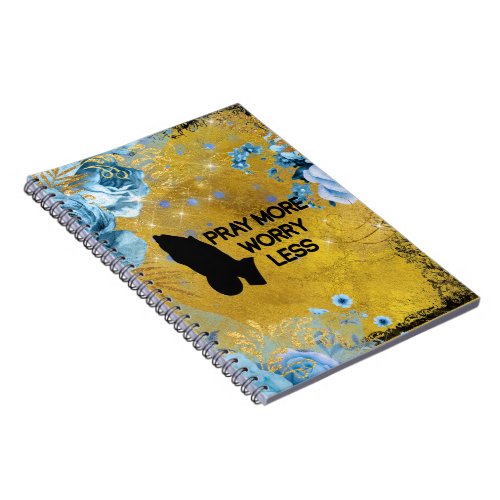 Pray More Worry Less Prayer Notebook