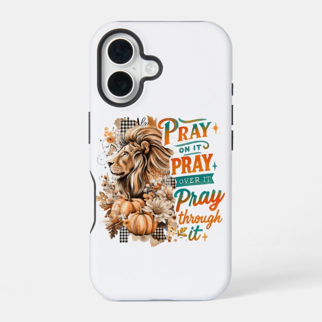 Pray On It....  Iphone Case (Back)