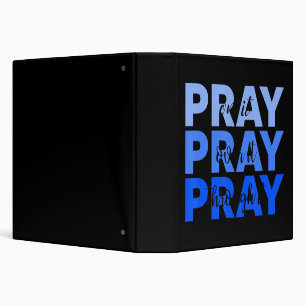 Pray On It Pray Over It Pray Through It Christian 3 Ring Binder