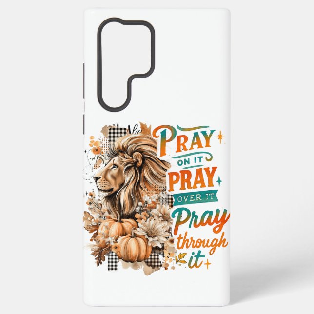 Pray On It....  Samsung Galaxy Case (Back)