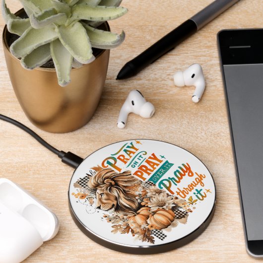 Pray On It.... Wireless Charger (Desk 2)