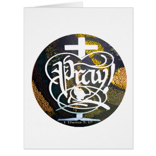 Pray Post card