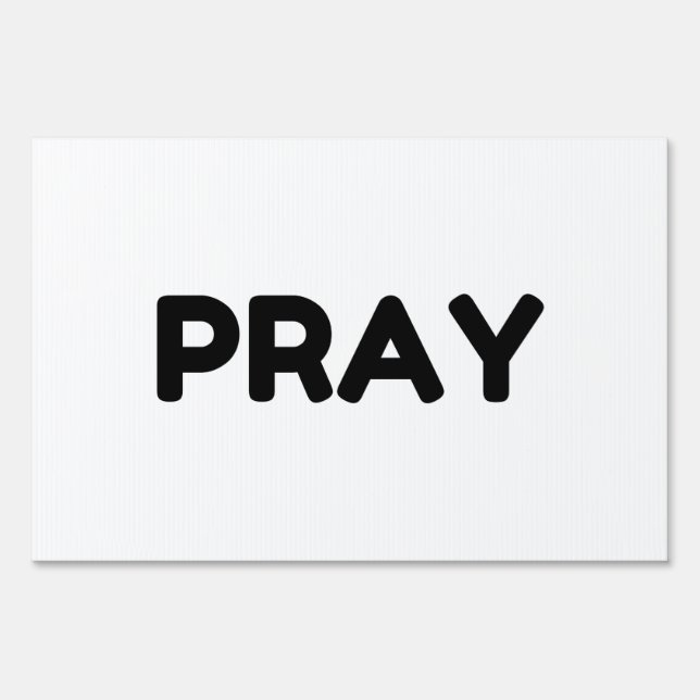 PRAY SIGN (Front)