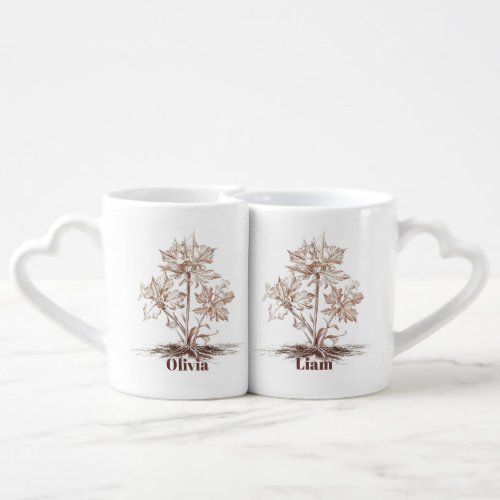 Pray Sow Grow Gardening for Gardeners Florist  Coffee Mug Set