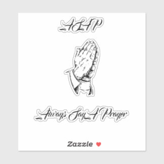 Pray Sticker