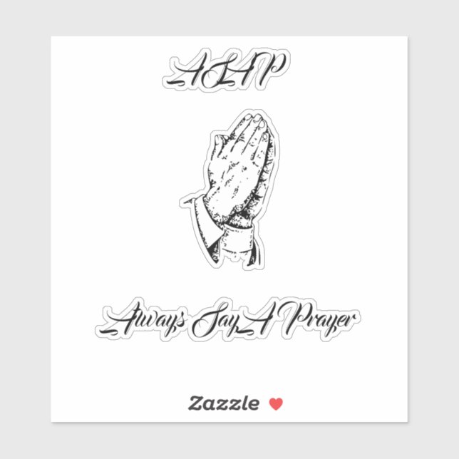 Pray Sticker (Sheet)