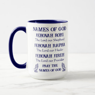 Pray the Names of God, Christian Coffee Mugs