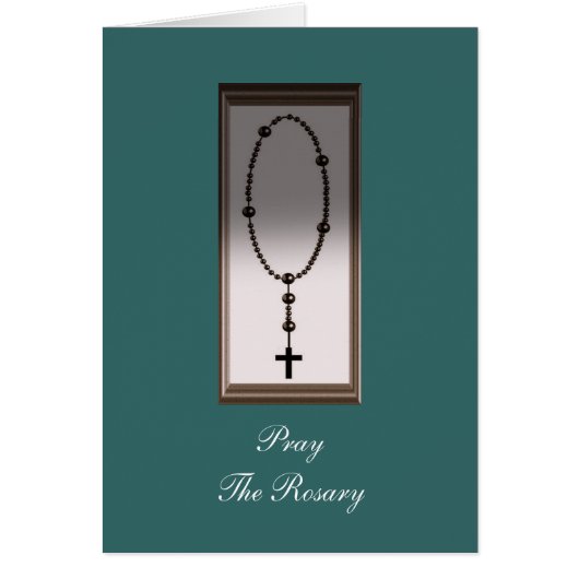 Pray The Rosary Cards (Front)