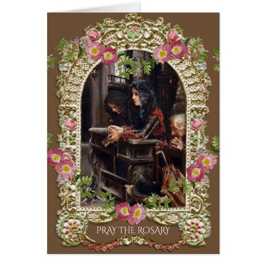 PRAY THE ROSARY CARDS (Front)
