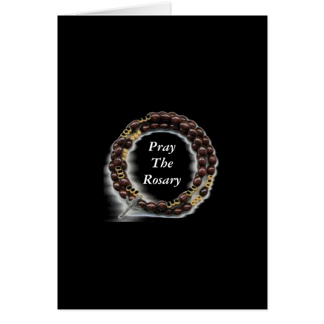 Pray The Rosary Cards (Front)