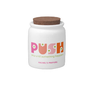 Pray Until Something Happens Custom Prayer Jar