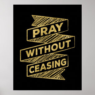 Pray Without Ceasing Art Print