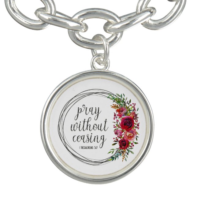 Pray Without Ceasing Bracelet (Design)