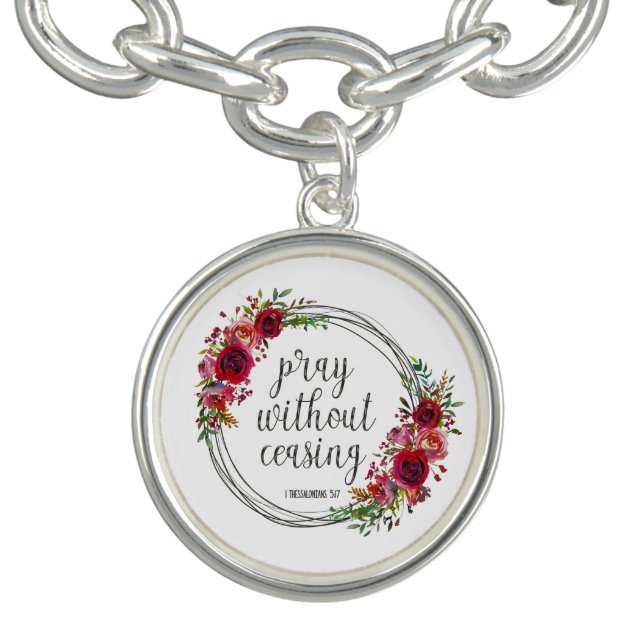 Pray Without Ceasing Bracelet (Design)