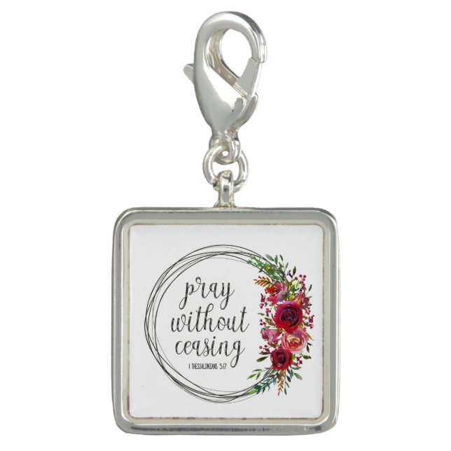 Pray Without Ceasing Charm (Front)