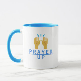 Prayed up v2 mug