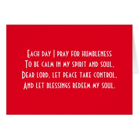 Prayer (Front Horizontal)