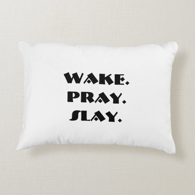Prayer Accent Pillow (Back)