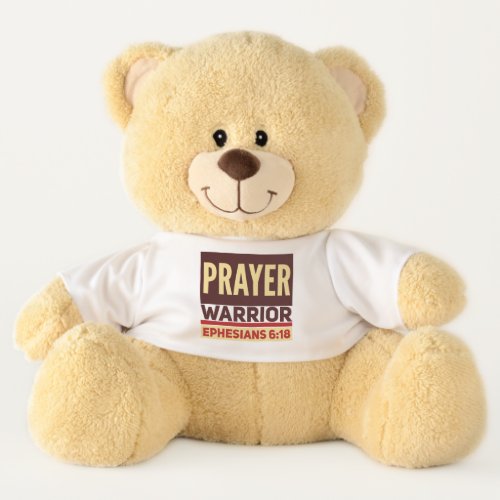 Prayer Bear 21 Sherman Teddy Bear