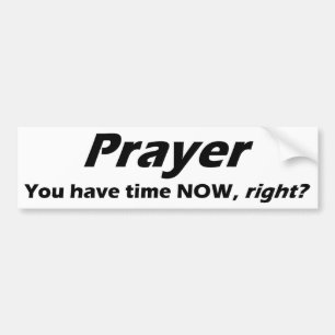 Prayer Bumper sticker! Sticker