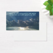 Prayer card Matt 7:7 (Desk)