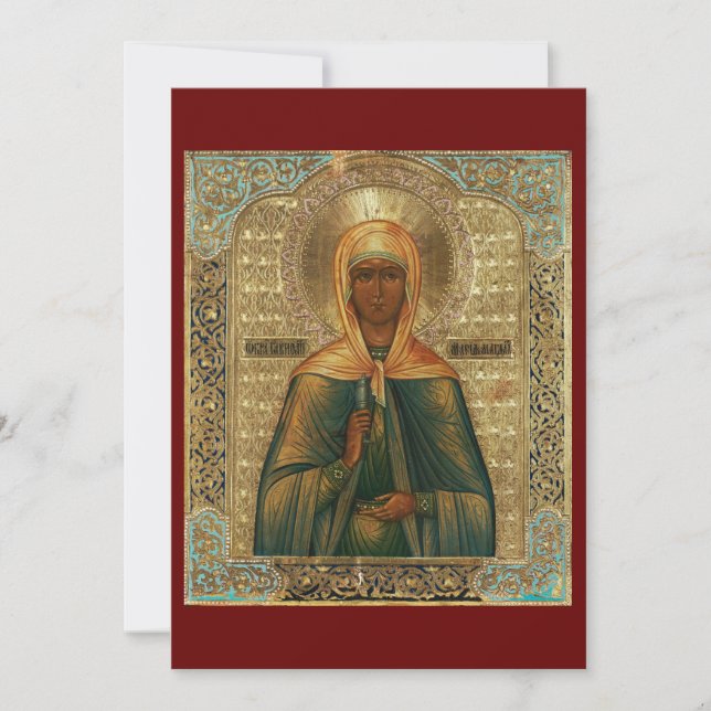 prayer card of St. Mary Magdalene (Front)