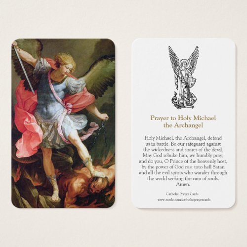 Prayer Cards  Archangel Michael