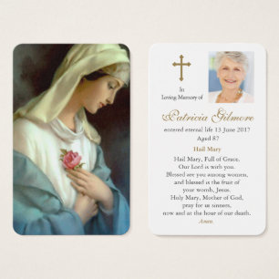 Prayer Cards Ave Maria