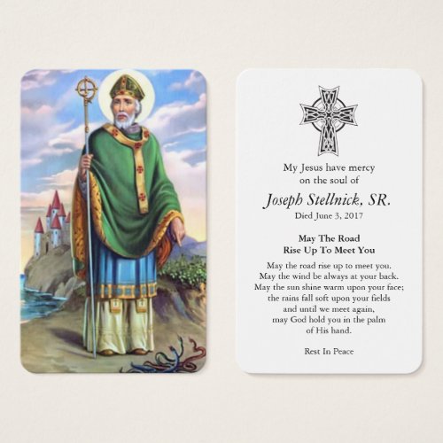 Prayer Cards  Beloved St Patrick