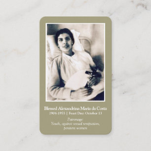 Prayer Cards Blessed Alexandrina