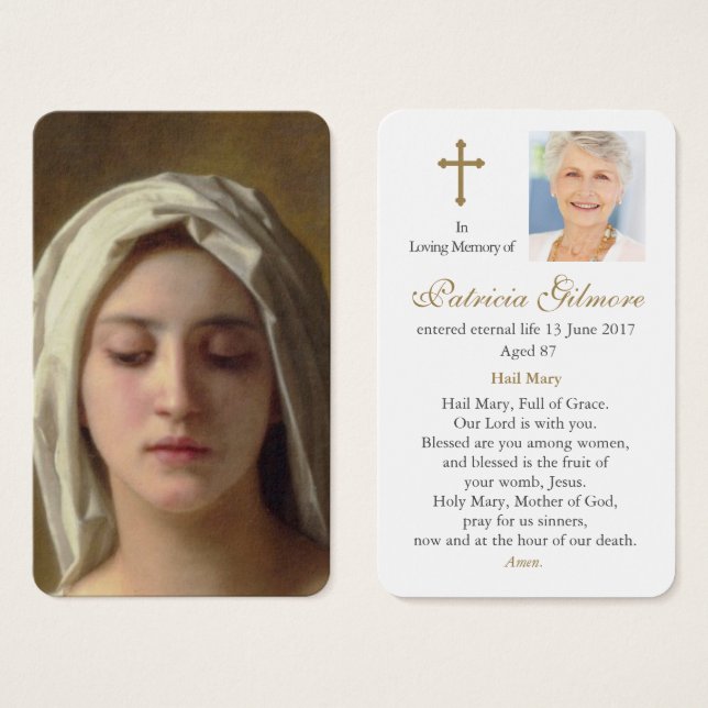 Prayer Cards | Charity (Front & Back)