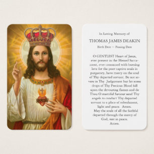 Prayer Cards Christ Our King