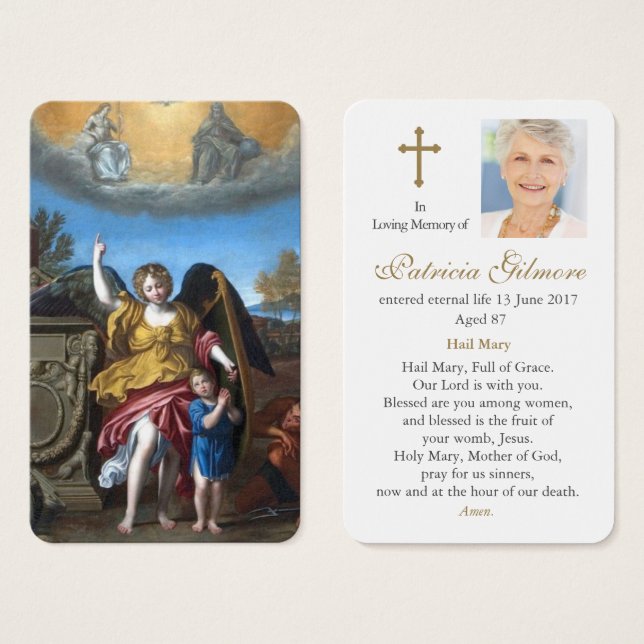 Prayer Cards | Guardian Angel (Front & Back)