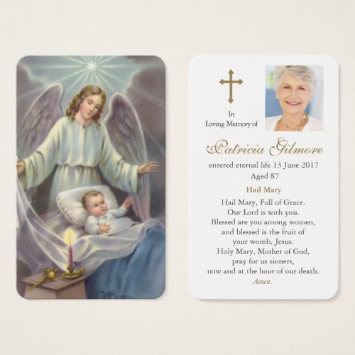 Prayer Cards  Guardian Angel 2
