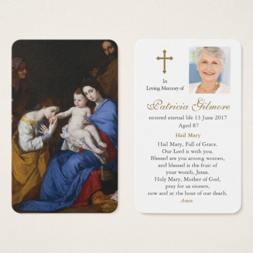 Prayer Cards  Holy Family 3