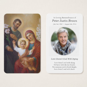 Prayer Cards Holy Family 7