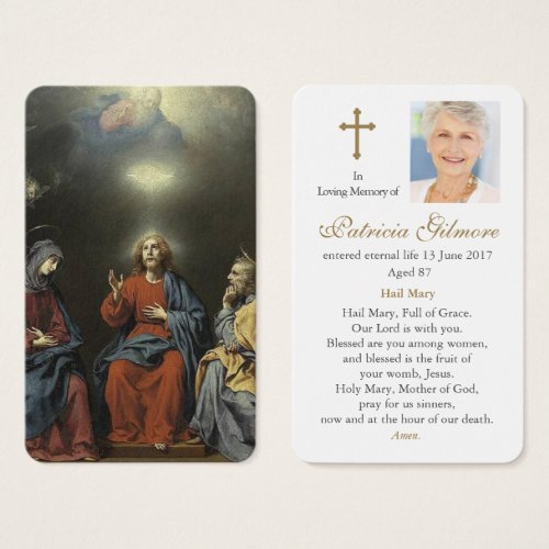 Prayer Cards  Holy Family  Holy Spirit