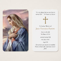Prayer Cards | Holy Mother