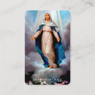 Prayer Cards Our Lady Deluxe