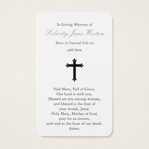 Prayer Cards | Our Lady of Lourdes | Zazzle