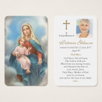 Prayer Cards | Our Lady Of The Holy Rosary